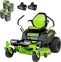 Greenworks 60V 42” Cordless Zero Turn Mower