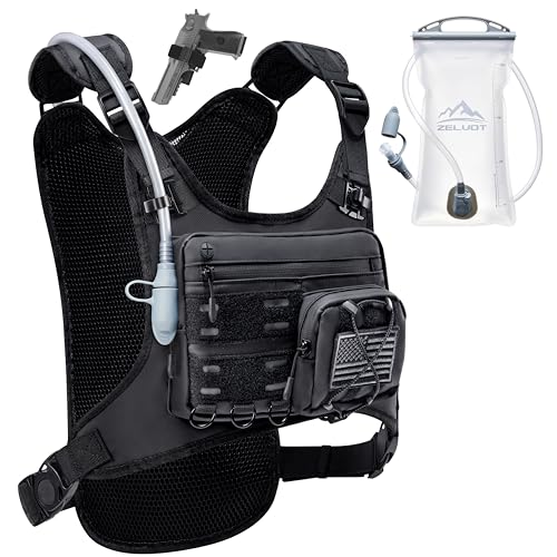 Zelvot Lightweight Running Hydration Vest with 2L Water Bladder
