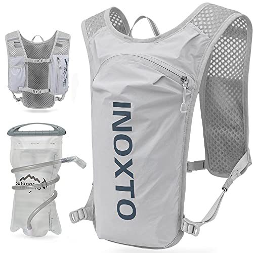 Lightweight Hydration Vest with 1.5L Water Bladder for Running and Hiking