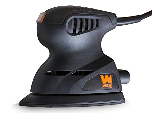 Electric Detailing Palm Sander with Angled Tip