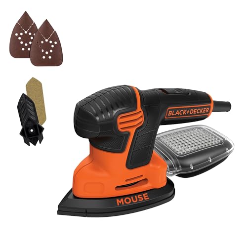 BLACK+DECKER Compact Detail Sander with Dust Collection