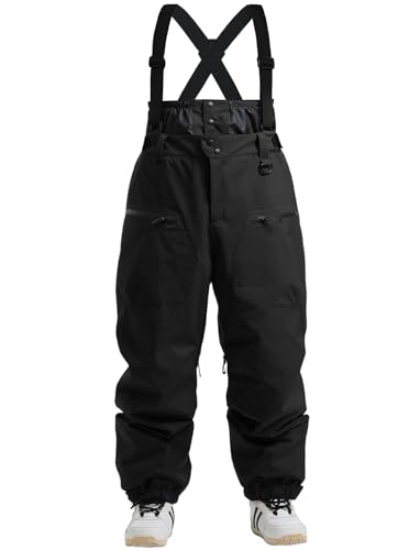 Men's and Women's Insulated Waterproof Ski Bib Pants