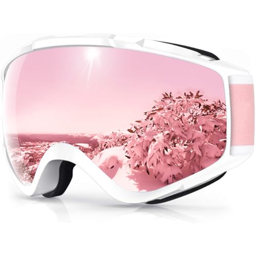 Findway OTG Ski Goggles with 100% UV Protection