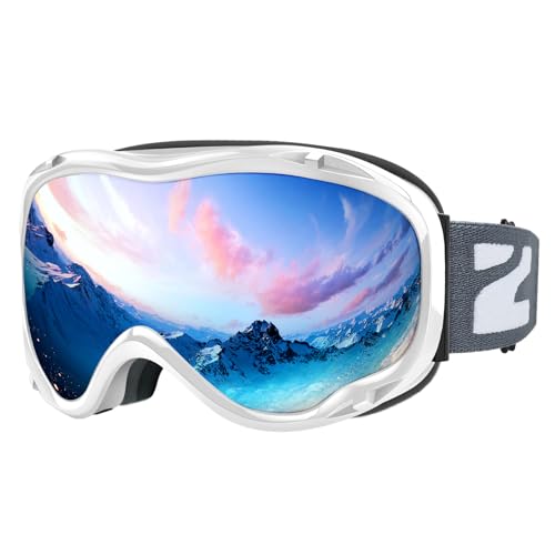 ZIONOR Lagopus Ski and Snowboard Goggles with UV Protection and Anti-Fog Lens