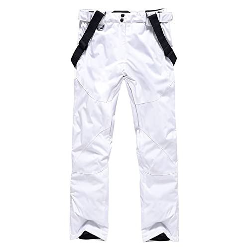 Men's Waterproof Insulated Ski and Snowboard Pants with Suspenders