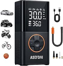 AstroAI Tire Inflator 150 PSI with LED Lights