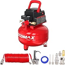 ECOMAX Pancake Air Compressor 3 Gallon