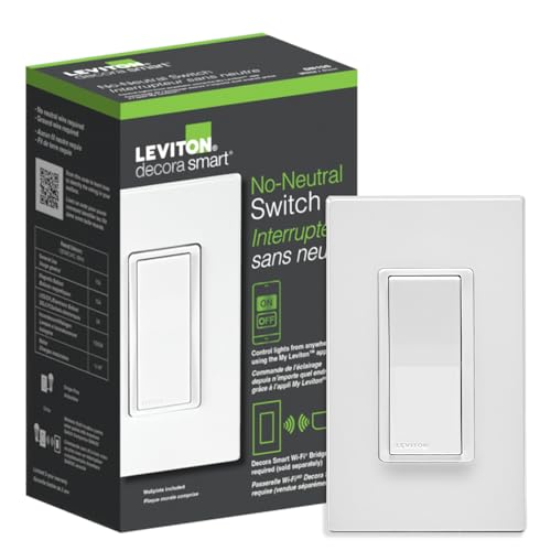 Leviton No-Neutral Decora Smart Switch
