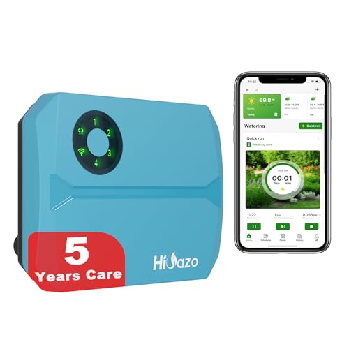 Smart WiFi Sprinkler Controller with App and Weather Adaptation