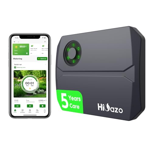 Smart WiFi Sprinkler Controller with App and Weather-Adaptive Watering