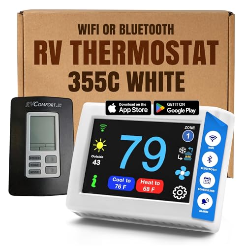 Micro-Air EasyTouch Digital RV Thermostat with WiFi and Bluetooth