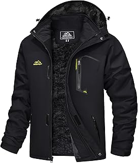 MAGCOMSEN Men's Winter Coat Waterproof Jacket