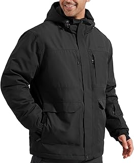FREE SOLDIER Men's Waterproof Ski Jacket