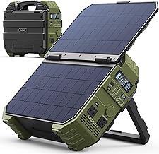 BROWEY 1600W Portable Power Station, 1024Wh Battery, for Camping