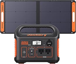 Jackery Solar Generator 300, 293Wh Battery with Solar Panel for Camping