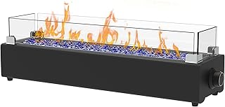 28-inch Propane Fire Pit, 40,000 BTU Outdoor Fire Bowl