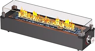 Ciays 28 Inch Propane Fire Pit, 50,000 BTU Outdoor Fireplace