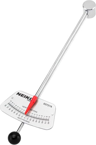Neiko 1/4-Inch Drive Beam Torque Wrench with Dual Scale