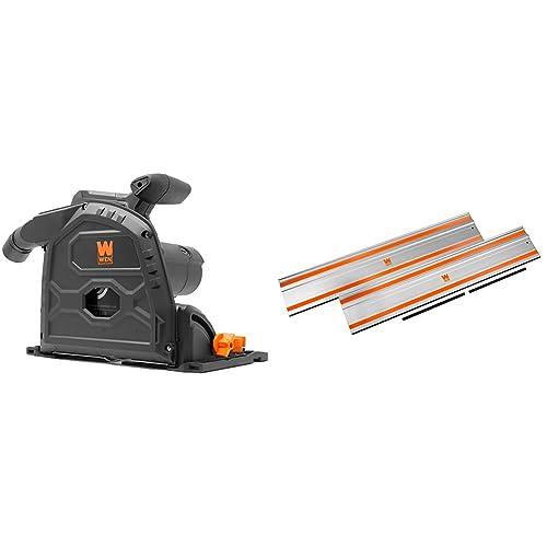 WEN 7.25-Inch Track Saw with 110-Inch Guide Rail