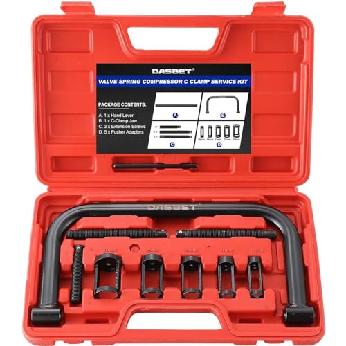 Valve Spring Compressor C Clamp Service Kit
