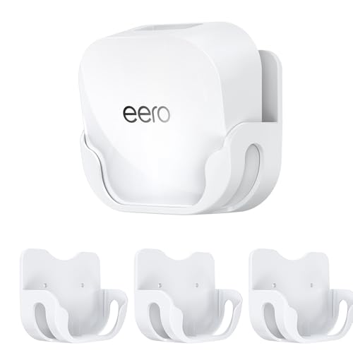 Wall Mount Holder for eero 7 Mesh Router ,  Cable Management and Secure Fit (3 Pack)
