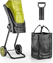 Electric Wood Chipper 15-Amp with Bag
