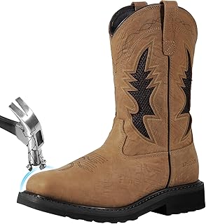 Steel Toe Cowboy Boots