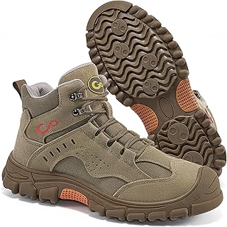 Ablanczoom Steel Toe Work Boots