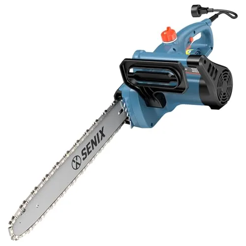 SENIX CSE10-L 14-Inch 10-Amp Corded Electric Chainsaw