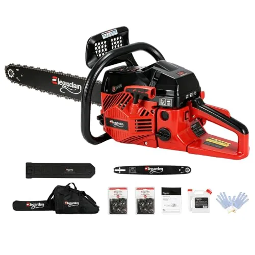 Elegarden 18-Inch 61.5CC Gas Chainsaw 3.5HP