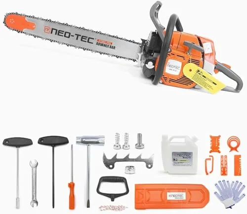 NEO-TEC NS872 72cc Chainsaw with 24-Inch Bar