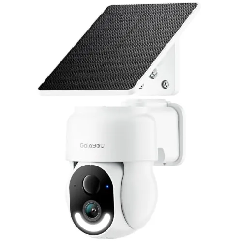 GALAYOU R6 Solar PTZ Security Camera 2K WiFi