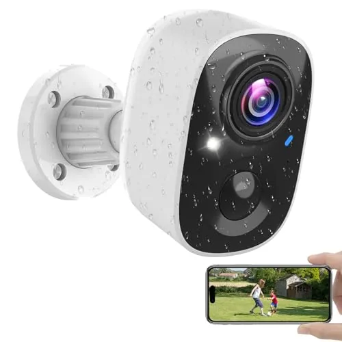 MaxiViz 2K Battery WiFi Camera with AI Detection