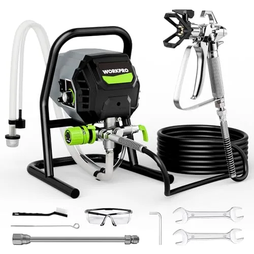 WORKPRO 700W Airless Paint Sprayer 2900PSI