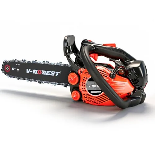V-MODEST 25cc Top Handle Gas Chainsaw 12-Inch
