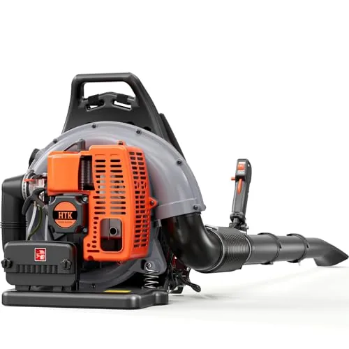 HTK 63CC Backpack Leaf Blower 665 CFM 205 MPH