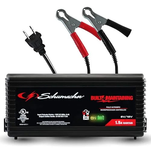 Schumacher SC1355 6V/12V 1.5A Battery Charger Maintainer