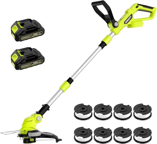 KOMASTY 20V Cordless String Trimmer Dual Battery