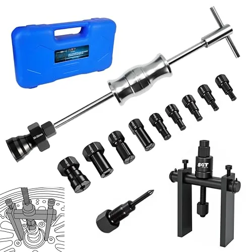 SGT 14pc Blind Hole Bearing Puller Set with Slide Hammer