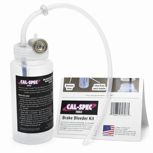 Cal-Spec Brake Bleeder Kit with One-Way Check Valve