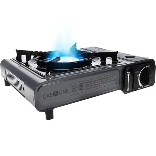 Gas One Butane Stove 7650 BTU with Carrying Case