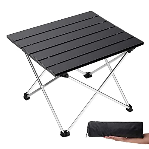 Grope Aluminum Folding Camping Table Portable 3 Sizes