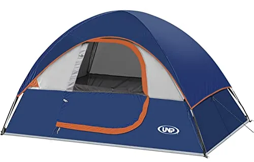 UNP 2-Person Dome Tent Lightweight 4.8lb Waterproof