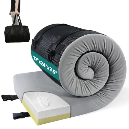 Selectico 3.5-Inch Dual-Layer Foam Camping Mattress