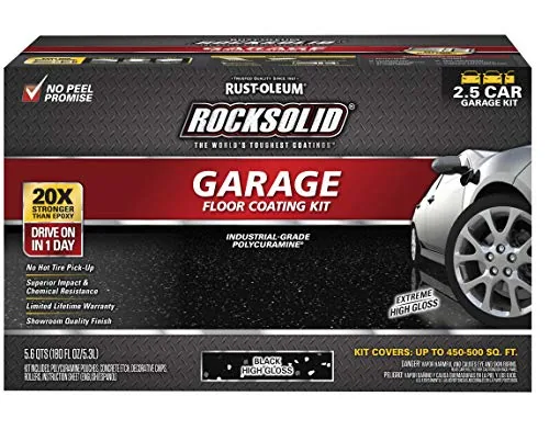 Rust-Oleum RockSolid Polycuramine Garage Floor Coating High Gloss