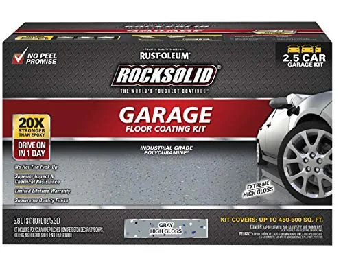 Rust-Oleum RockSolid Polycuramine High Gloss Gray Floor Coat