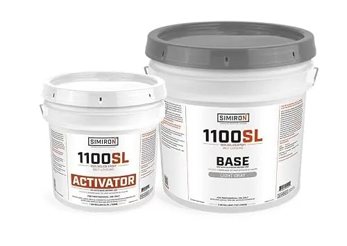 Simiron 1100SL 3-Gal Epoxy Floor Coat Light Gray