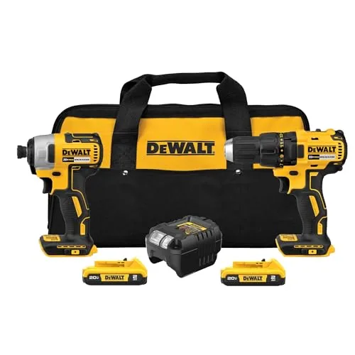 DEWALT DCK277D2 Brushless Drill and Impact Driver Combo