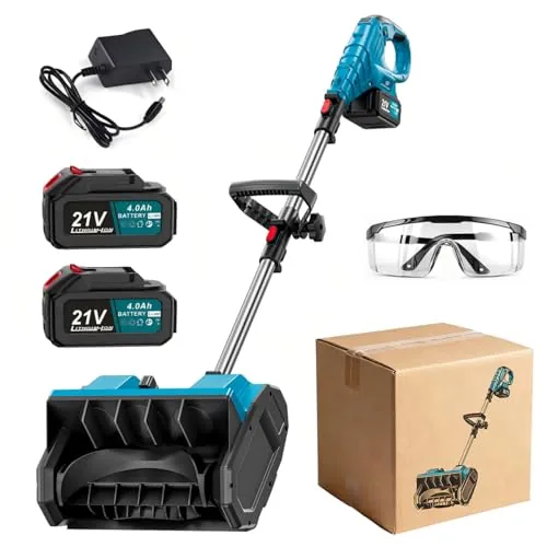 ZEEKMUSS 21V Brushless Cordless Snow Shovel 13-Inch
