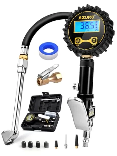 AZUNO Digital Tire Inflator 200 PSI with Quick Connect